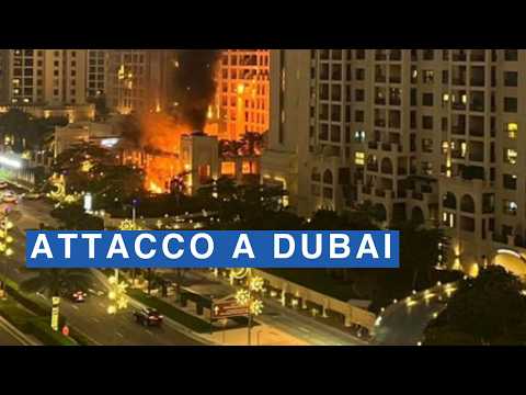 Video Dubai sotto attacco, missili su «The Palm» e paralizzato l'hub aereo mondiale
