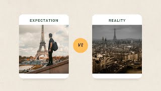 Social Media vs Reality (Paris Edition) | The Truth About the City of Love in 3 Minutes