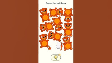 Erase the evil bear level 286 #shorts #dop2