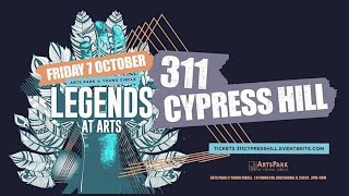 311 & Cypress Hill Live at ArtsPark at Young Circle in Hollywood, Florida (10/07/2022)