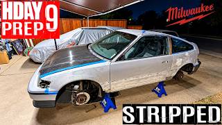2026 HDAY 10.50 Index Prep 9 : KRX Stripped / Sanded Down For Bodywork + Paint | NEW TOOL !