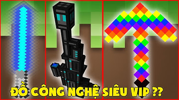 MINI GAME : ĐẠI CHIẾN ĐỒ VIP CHẾ TẠO TỪ KIM CƯƠNG XANH ?? ĐỒ CÔNG NGHỆ SIÊU VIP
