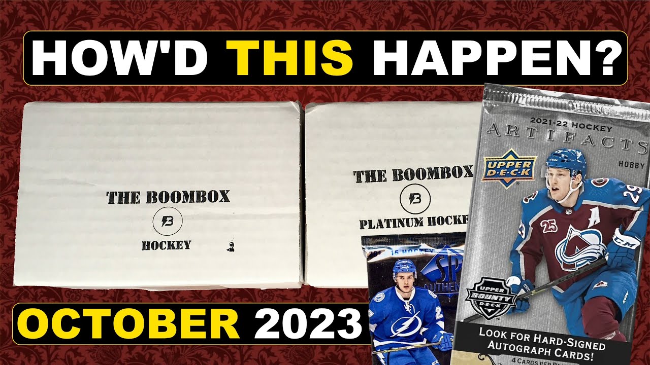 Low Numbered Pulls! Opening The BOOMBOX Platinum Hockey + BOOMBOX