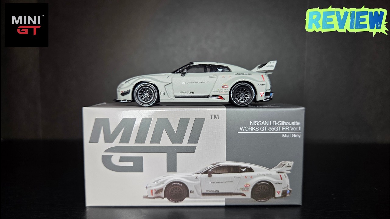 Fighter Works Is Back! Mini GT - Nissan LB Silhouette Works GTR