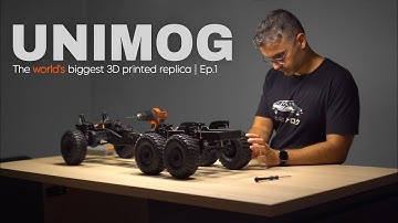 3D printed UNIMOG U5023 replica | Assembly video - Ep.1