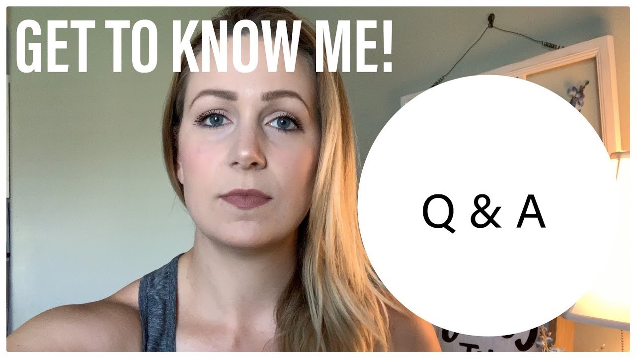 GET TO KNOW ME | 20 RANDOM QUESTIONS | Q&A - YouTube