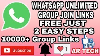 HOW TO JOIN UNLIMITED WHATSAPP GROUPS IN JUST 3 EASY STEPS||AR TECH|| screenshot 2