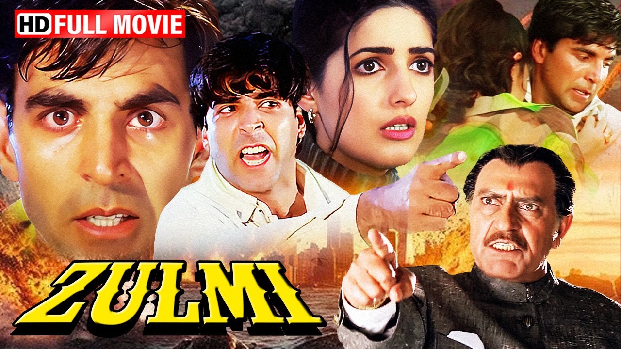 Zulmi (1999) Full HD Movie | Akshay Kumar, Twinkle Khanna, Amrish Puri | Superhit Action Blockbuster