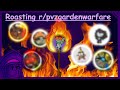 Roasting members of rpvzgardenwarfare