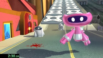 【de Blob 2】Blanctown Any% no cheats IL in 4:16 (PC)