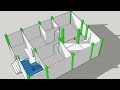 27X38 House plan construction building 2d 3d 3bhkHouse naksha #housedesign #ghar #easyhouse #naksha 