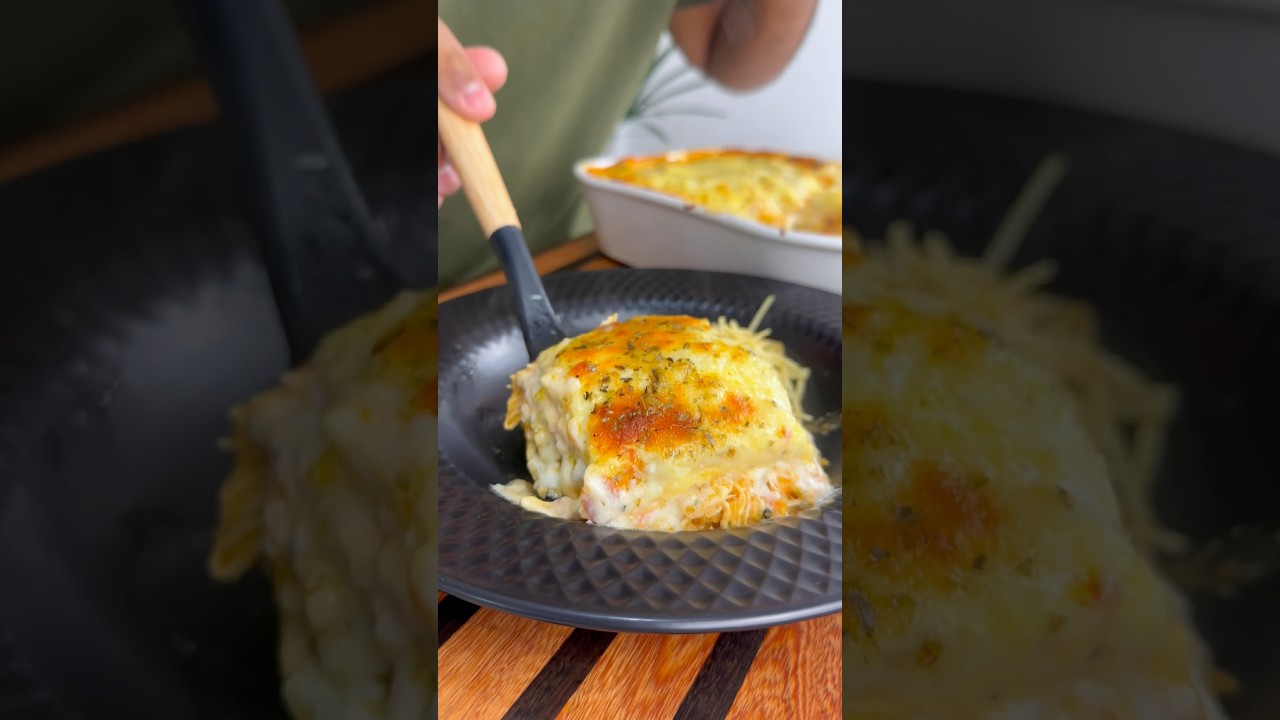 ⁣Receita Lasanha de frango 🍗