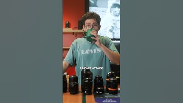 How are lenses named, and what do all the letters mean?