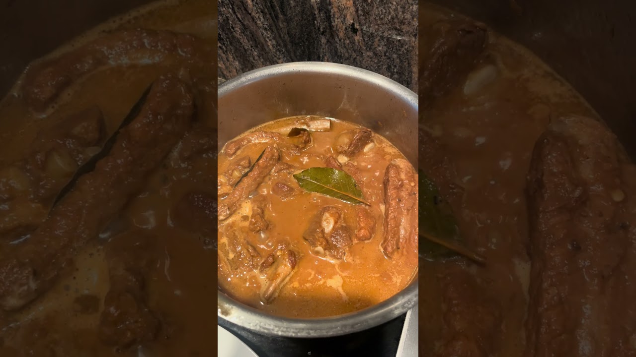 My adobo sa gata spare ribs version🤤