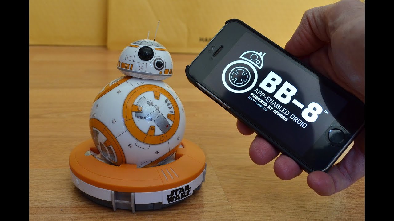 Intakt Ynkelig Formen Sphero Star Wars The Force Awakens BB-8 App-Enabled Droid Review - YouTube