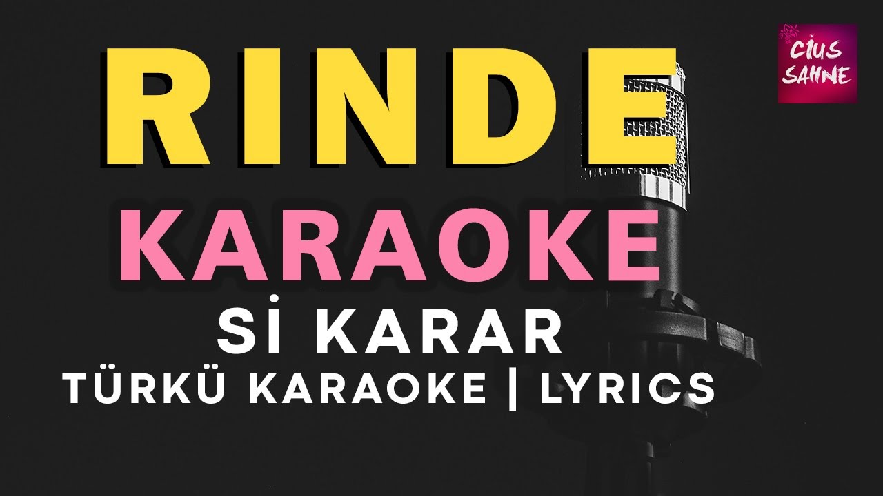 Rınde (Mem Ararat) – Kürtçe Türkü Karaoke | Altyapısı ve Sözleriyle (Lyrics) - Si