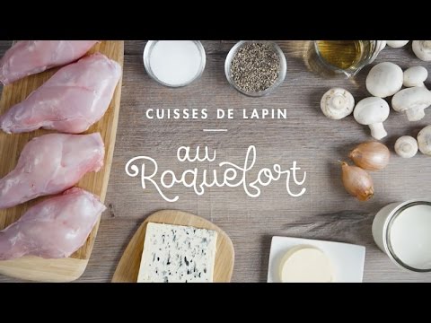 Cuisses De Lapin Au Roquefort Youtube