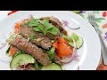 Thai Beef Salad Bangkok Style ยำเนื้อย่าง - Episode 69