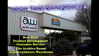 hpiguys Workshop visits Round2Models How Plastic Model Kits Are Designed and Made! AMT MPC Lindberg