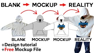 Designing A Hoodie Start To Finish Mockup To Reality