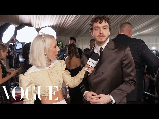 Jack Harlow on His Dark Chocolate Met Gala Suit