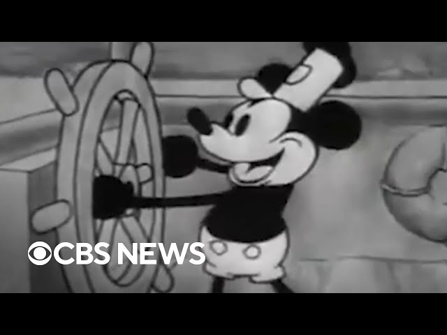 Mickey Mouse Hits Public Domain With Disney's 'Steamboat Willie