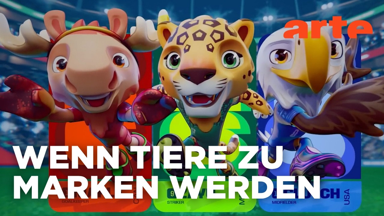 FIFA und die WM 2026: Wie Maskottchen zu Marketing-Ikonen werden | Mit offenen Augen | ARTE