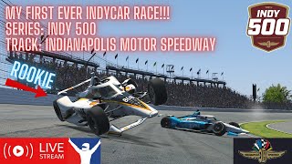 IndyCar Rookie attempts the 2024 iRacing Indy 500!!