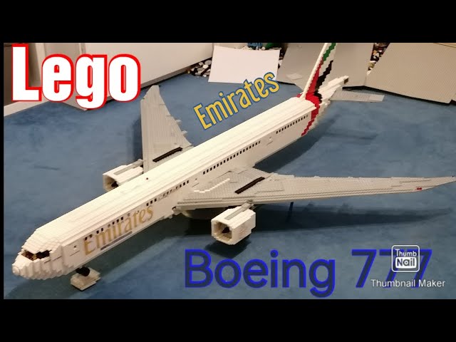 Cruelty Stræde jeg lytter til musik Lego Boeing 777 300ER Emirates | MOC - YouTube