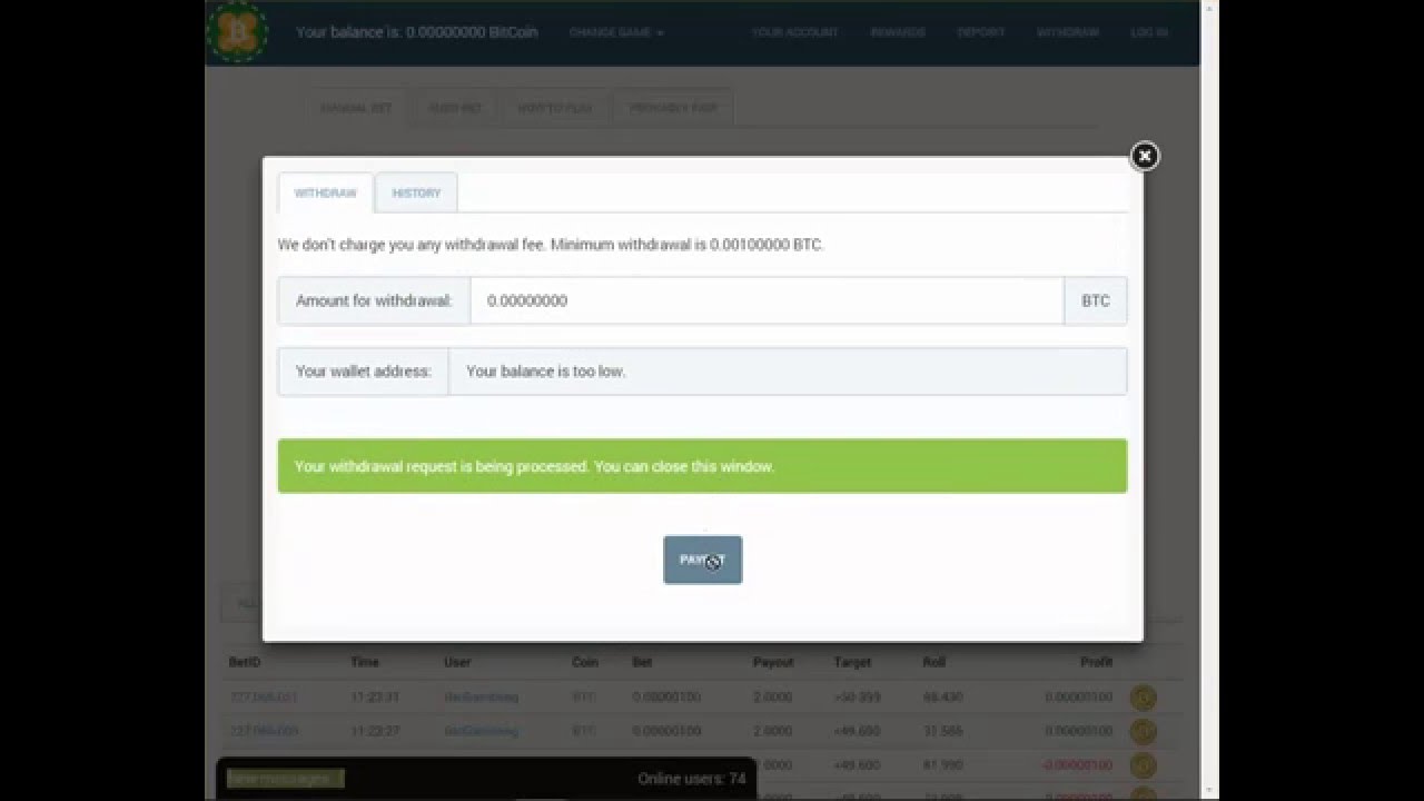 BTC Gambling Sites - How to withdraw at Crypto-games.net