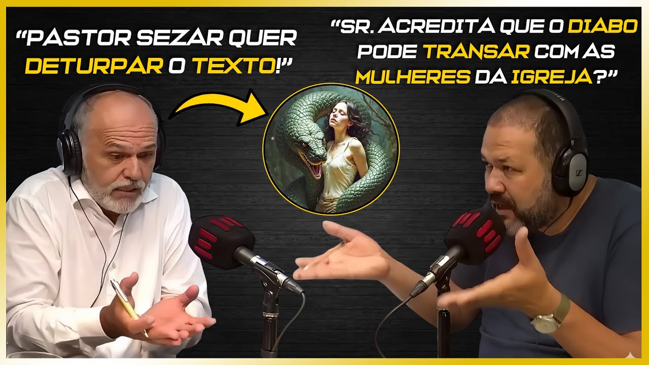 Pastor diz que a serpente e Eva FIZERAM SEXO