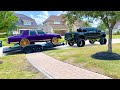 Taking the purple box Chevy to it’s first car show