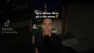 Am I better looking than @Mar3LG?🧐 #viral #shorts #comedy #funny #marlon