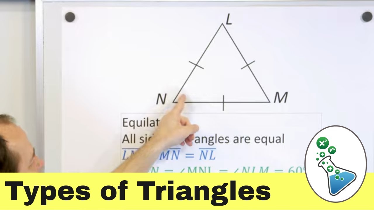 Identifying Types of Triangles - YouTube