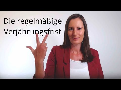 Video: Warum gibt es die Verjährungsfrist?