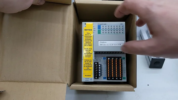 Compactlogix NEW Out of the Box Setup in Studio 5000