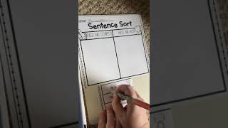 Sentence Sort