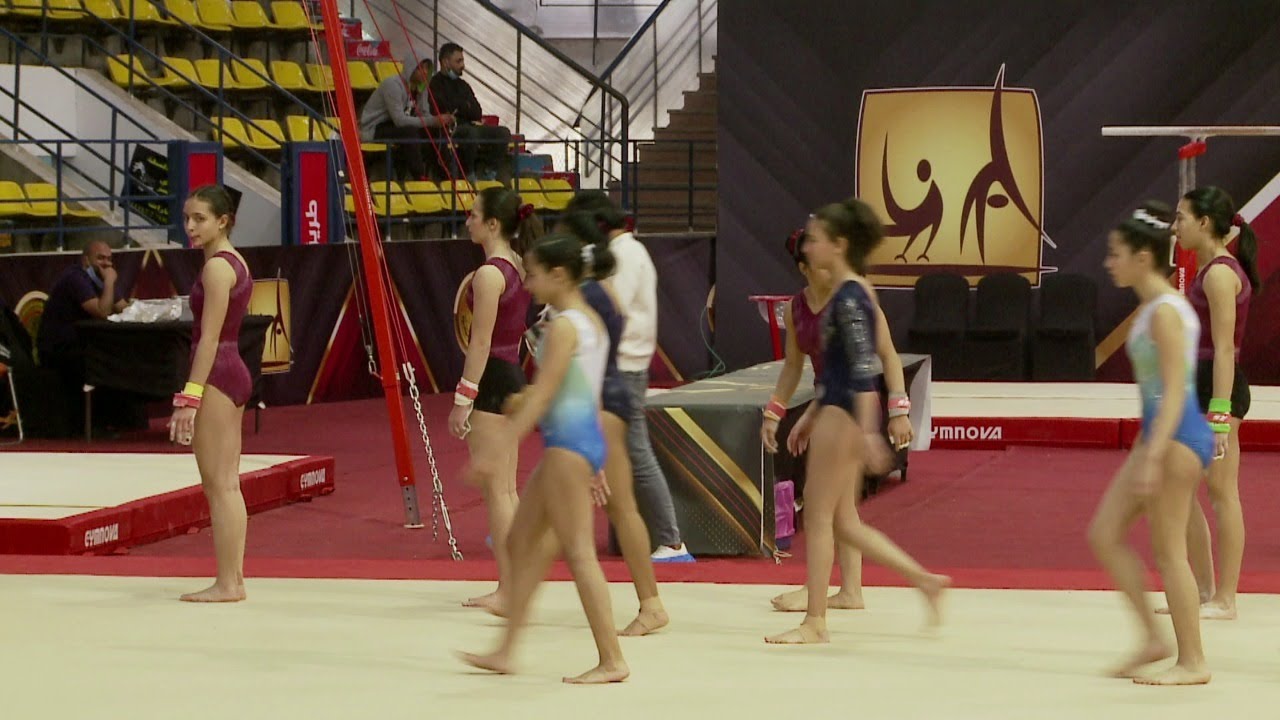 فعاليات الدورة الثانية  ببطولة الجمهورية للجمباز الفني انسات الدرجة الثانية الموسم الرياضي 2020/2021