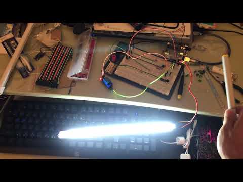 Arduino 聲控（繼電器+LED)