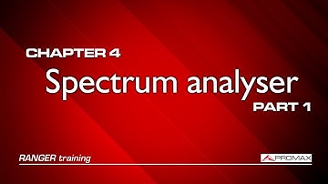 RANGER analyzers tutorial: [4] Spectrum analyzer (part 1)