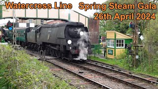 Watercress Line - Spring Steam Gala  |  26th April 2024
