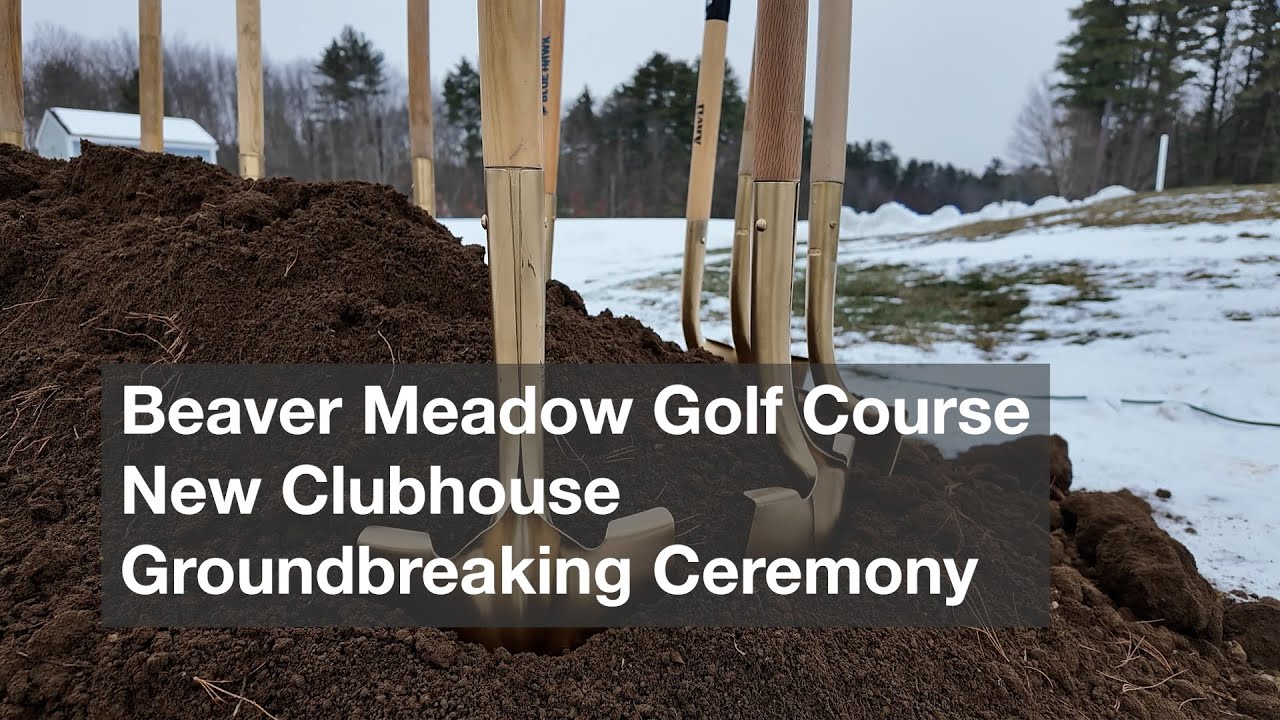 Церемония закладки первого камня клубного дома «Бивер Медоу».