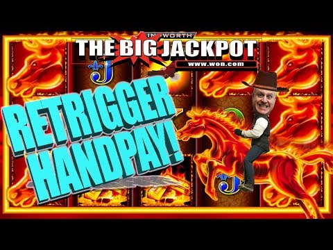 🔥RETRIGGER HANDPAY on MUSTANG MONEY 2 🔥EXCITING WIN!!! | The Big Jackpot