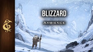 Blizzard | Winter Ambience | 1 Hour