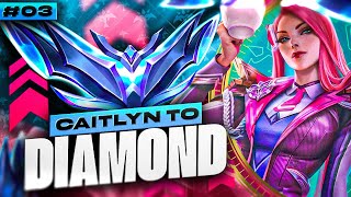 Caitlyn Unranked to Diamond #3  Caitlyn ADC Gameplay Guide | Season 13 Caitlyn Gameplay