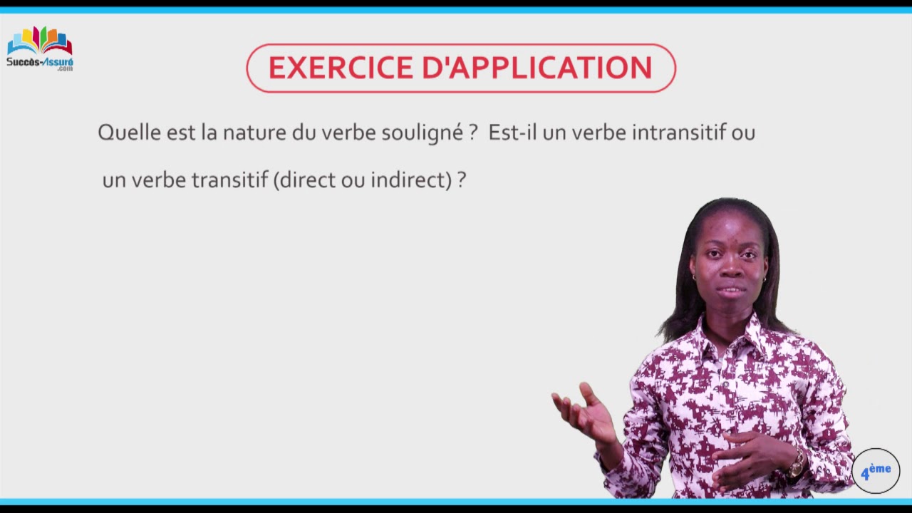 Les verbes transitifs et intransitifs 2/2