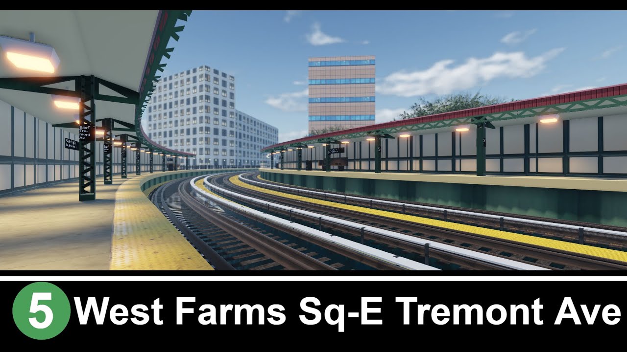 MTA White Plains Road Lines West Farms SquareEast Tremont Avenue