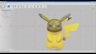 How to create Pikachu with Fusion360