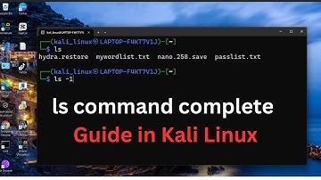 ls Command: A Practical Guide for Beginners and Advanced Users [kali Linux]!
