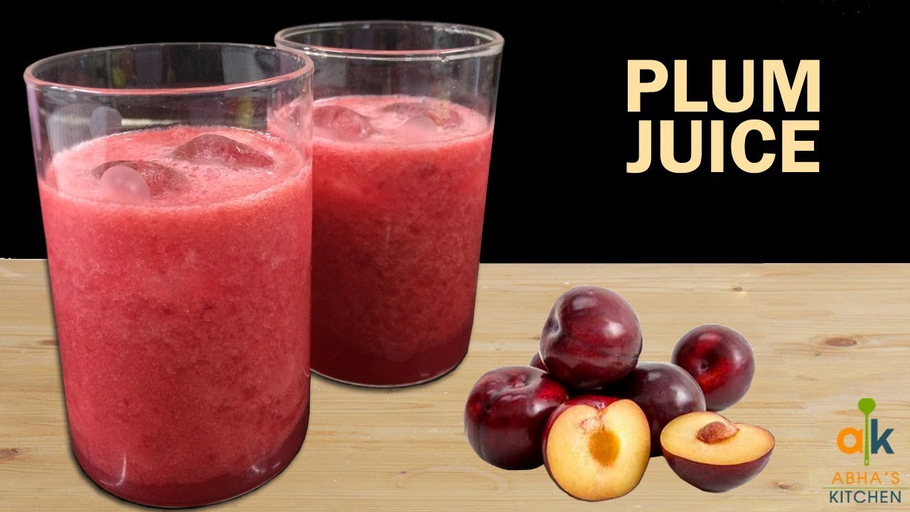 Refreshing Plum Juice Recipe Easy, Healthy & Quick Juice Recipe